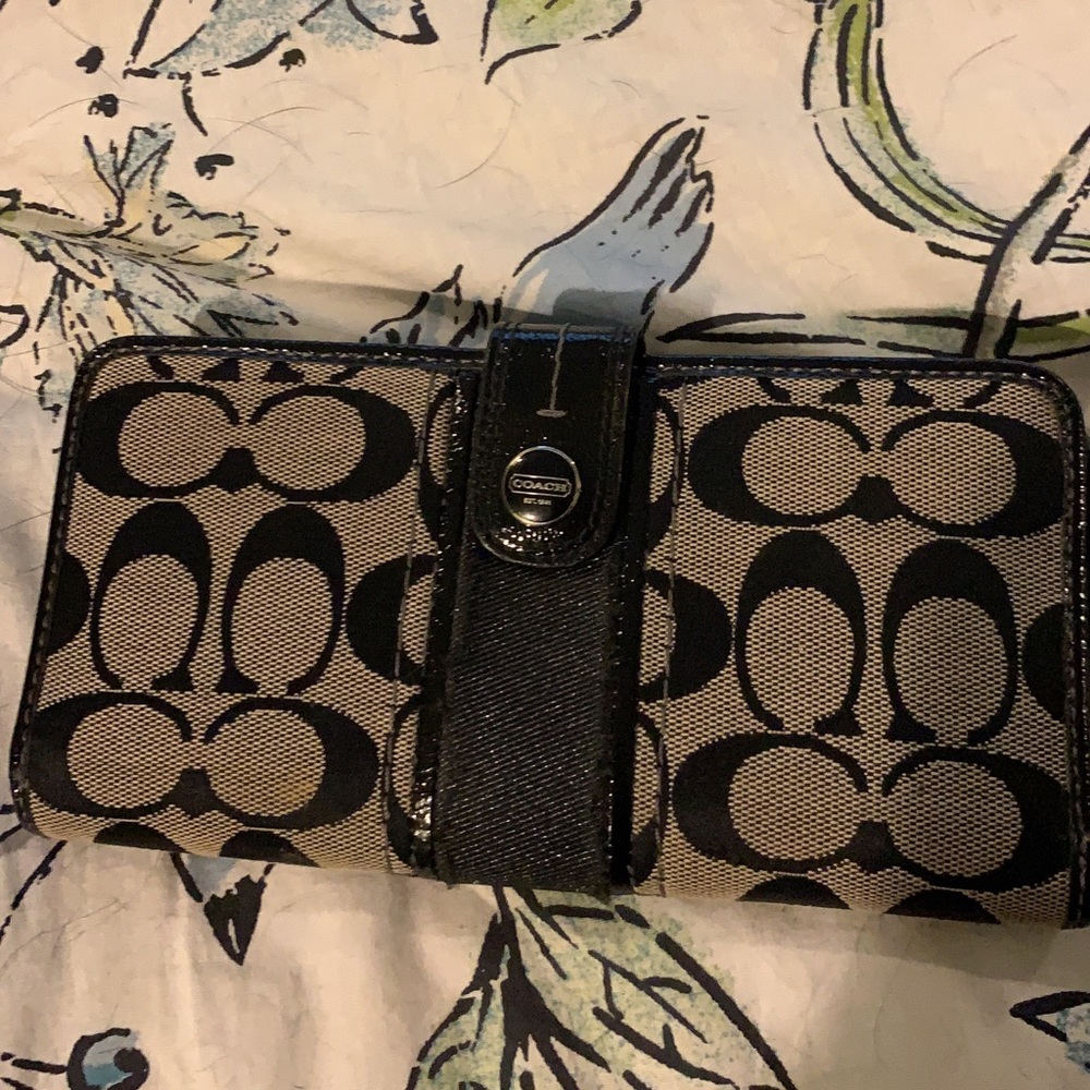 Full size coach wallet